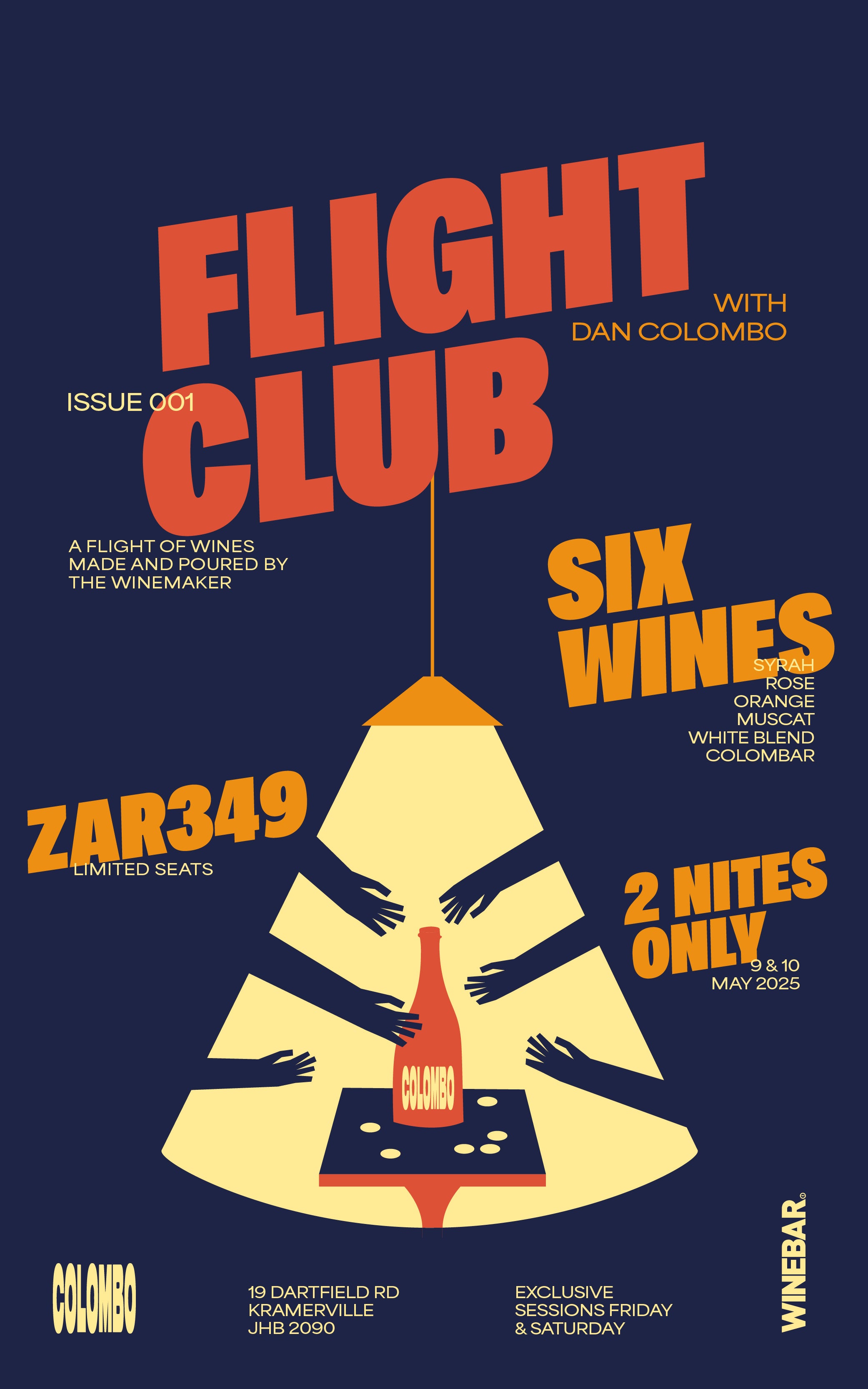 Flight Club w/ Dan Colombo – 9 & 10 May
