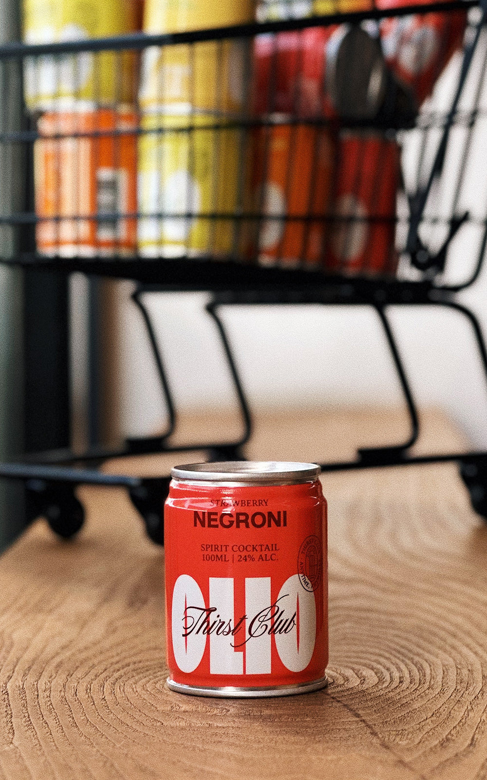 Olio Strawberry Negroni