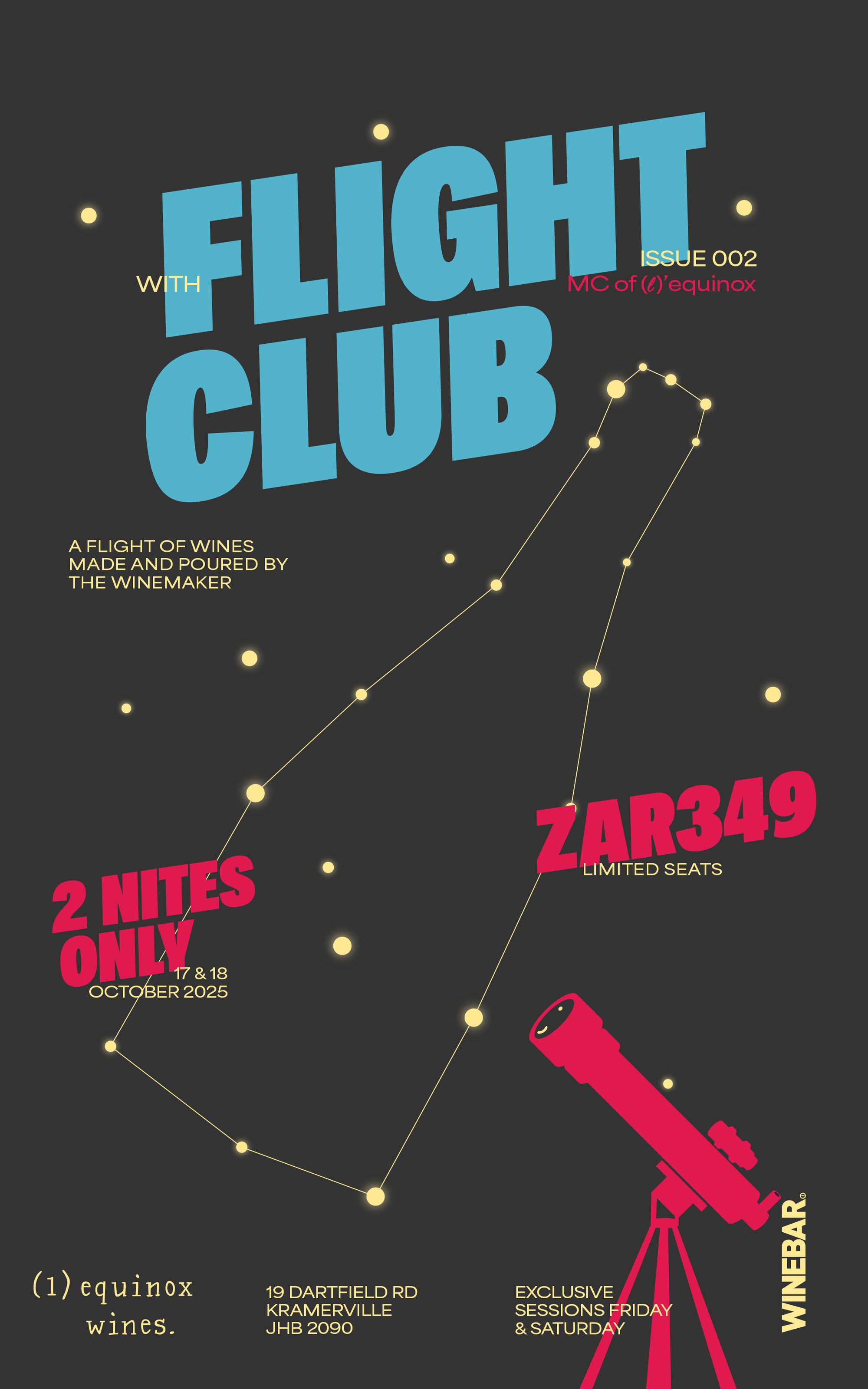 Flight Club w/ MC Stander's (ℓ)Equinox – 17 & 18 Oct